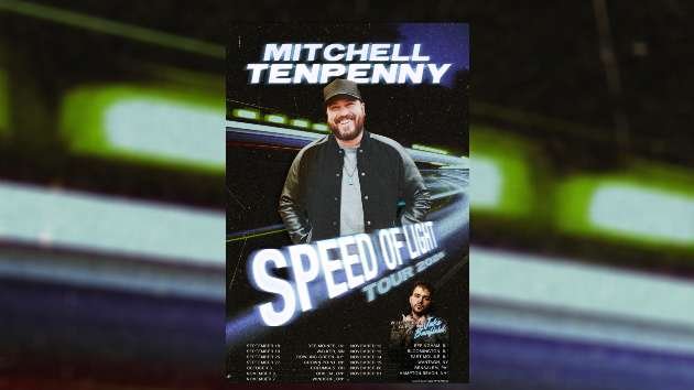 Mitchell Tenpenny will be traveling at the Speed of Light when he meet